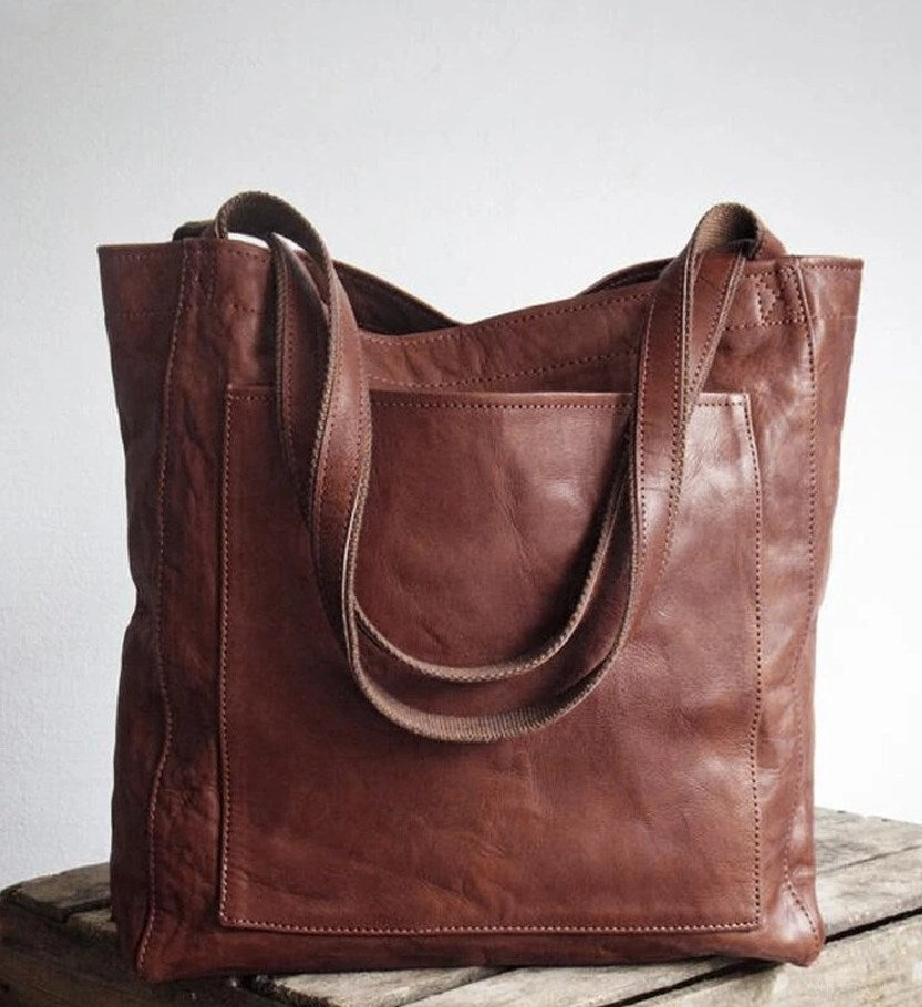Leonor™ | Bolso tote de piel